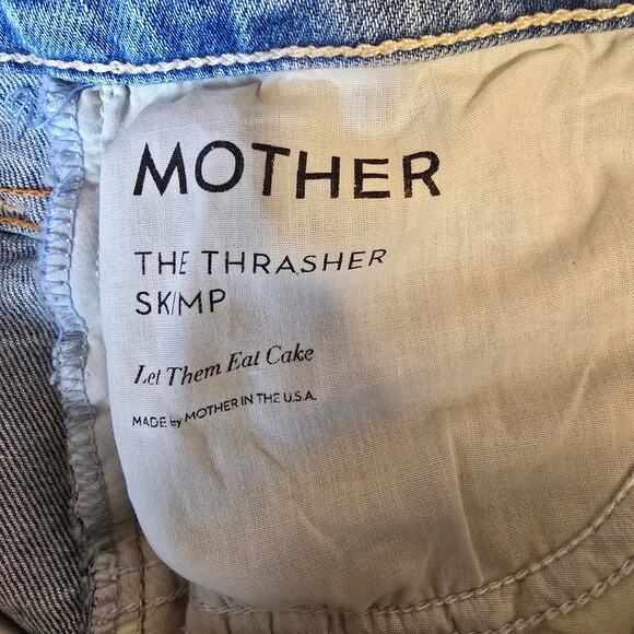 MOTHER Superior The Thrasher Skimp Jean Let Them Eat Cake - Picture 7 of 13